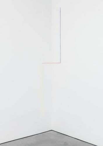 Fred Sandback, untitled, 1990