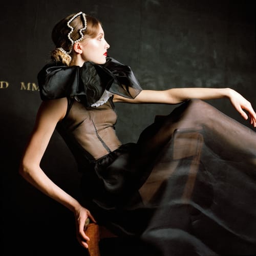 Rodney Smith, Miriam in Profile, Snedens Landing, New York, 2016