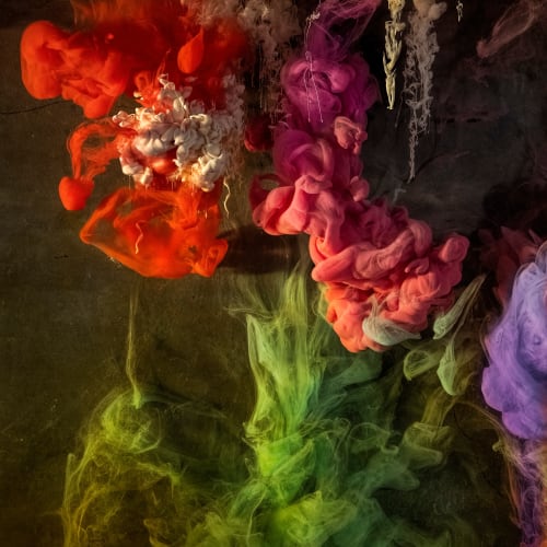 Kim Keever, Abstract 82775, 2024