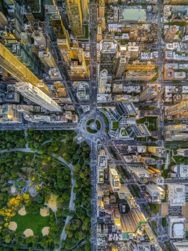 Jeffrey Milstein, Colubus Circle, 2021