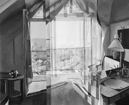 Bastien Pery Garance 17, 2025 Oil on canvas 38 x 46 cm