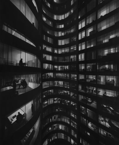 Radenko Milak An Echo of Night, 2025 Watercolor on paper 200 x 164 cm