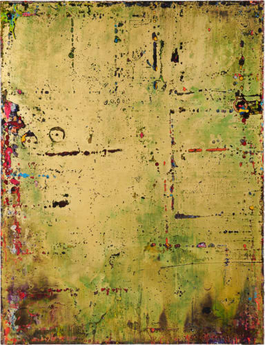 Emmanuel Barcilon Untitled, 2021 Varnish and pigment on wood 200 x 153 cm