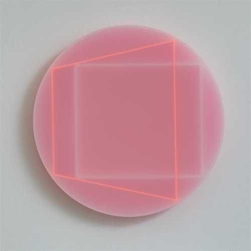 Karyn Taylor Rational Object, 2020 cast acrylic 500 x 500 mm