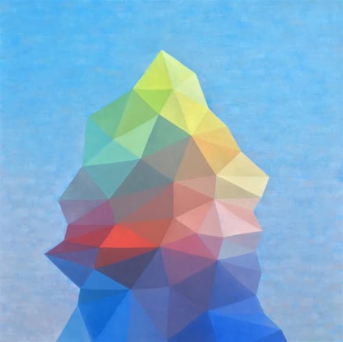 Wendy Kawabata Cairn V, 2018 oil on canvas 61.0 x 61.0 cm
