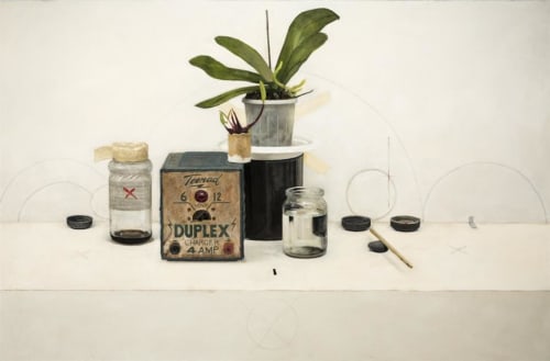 Damien Kurth Duplex, 2013 Oil on canvas 119.0 x 78.0 cm