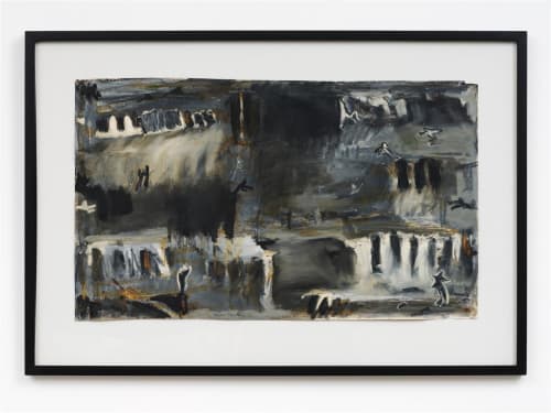 Alan Pearson Sea Pictures, 1994 mixed media on paper 550 x 850 mm