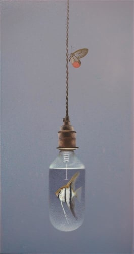 Paul Martinson Light Patterns, 2017 acrylic on canvas 75.0 x 40.0 cm