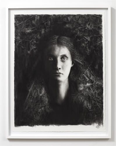 Liam Gerrard Go On, Stay Low, 2017 charcoal on paper 92.0 x 71.0 cm