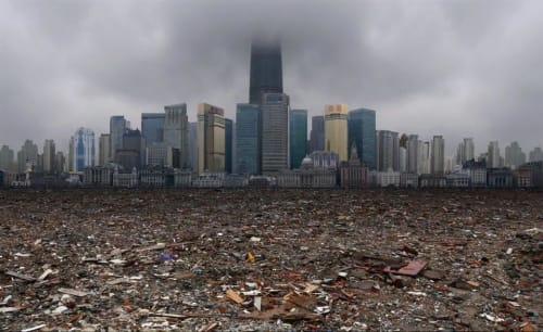 Pj Paterson Year of the Bull, 2015 digital collage photograph, edition of 3 122.0 x 199.0 cm