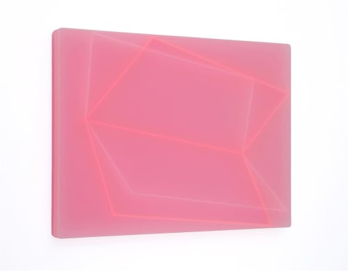 Karyn Taylor Double Winged Insight, 2024 cast acrylic, Unique 600 x 800 mm