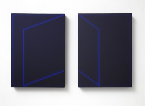 Karyn Taylor Hinge, 2018 cast acrylic 550 x 800 x 45 mm