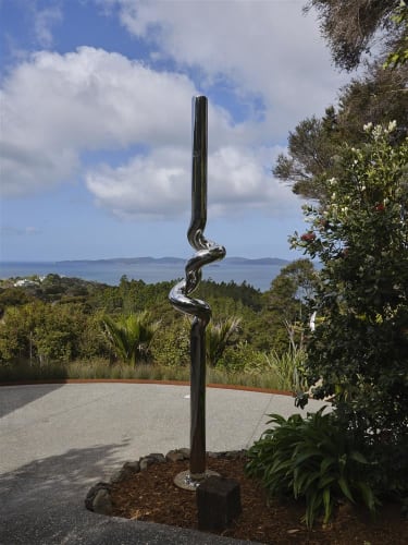 Ray Haydon Re-orient, 2020 marine grade stainless steel 4200 x 600 x 600 mm