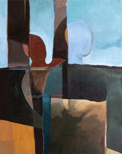 Llenyd Price Pressures of Familiarity, 2024 acrylic on canvas 400 x 500 mm