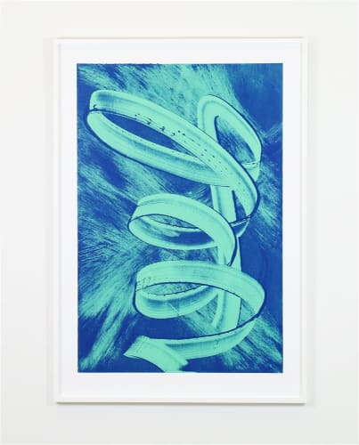 Zara Dolan #75CCA2 - 2 - S/B, 2023 Monotype print on Wet Strength Cartridge paper 1500 x 1060 mm