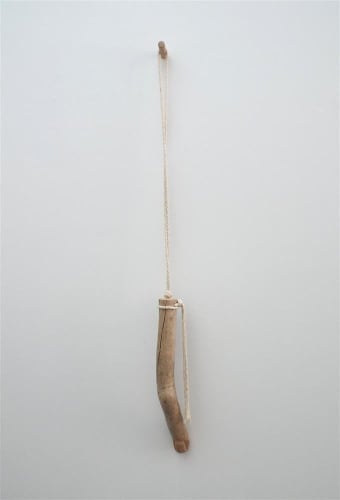 Josephine Cachemaille Tool, 2016 driftwood and cord 570 x 60 x 60 mm