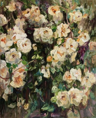 Katherine Throne Complexities of Time, 2021 oil on canvas 1350 x 1100 mm