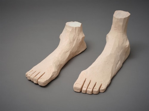 Josephine Cachemaille Steppers, 2020 fired clay (two components) 520 x 420 x 170 mm
