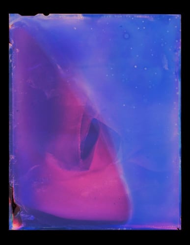 Kate van der Drift Waxing Gibbous to Waxing Crescent, November 2022 VII, (37°25'47.4"S 175°30'39.2"E), 2022 Chromogenic Photograph from 4x5” Negative, edition of 5 + 2AP 1450 x 1130 mm