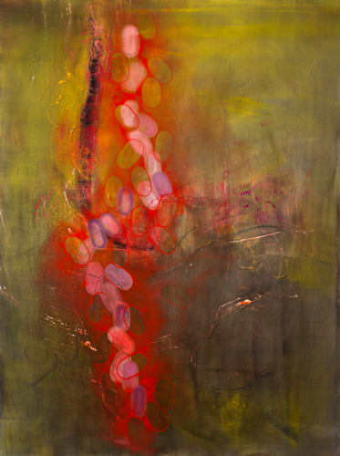 Cruz Jimenez Hummingbird Feeder, 2013 Oil on board 100.0 x 75.0 cm