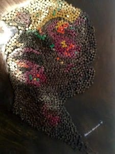 Adeyinka Akingbade Expectation, 2014 Mixed Media 36 x 48 inches