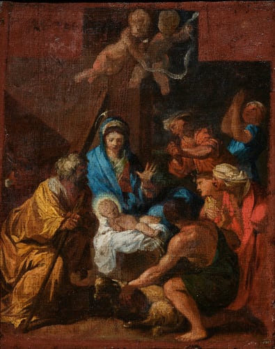 Nicolas Loir, The Adoration of the Shepherds/ L'Adoration des Bergers