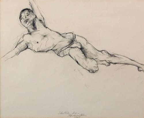 Matsumi Kanemitso, Untitled (Sketch of a Boy), 1965