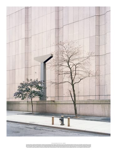 Philippe Braquenier AT&T Long Lines Building – New York, USA – 15/07/02015, 2015 Inkjet Print on Baryta Paper, mounted, museum glass 90 x 120 cm / framed 92 x 122 cm Edition of 5 plus 1 artist's proof Series: Palimpsest