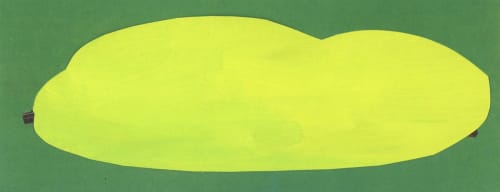 Ruth van Beek Untitled (Figure 60), 2020 Collage with photo and gouache painted paper, wood frame with museumglass 7,8 x 20,5 cm / framed 17,2 x 29,9 cm Unique piece