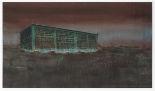 Sujith S.N. Untitled, 2019 Watercolour on paper 41 x 70 in