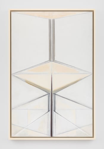 Hedda Sterne Untitled, 1988 Oil and oil pastel on canvas 40 x 26 in 101.6 x 66 cm Framed dimensions: 42 x 28 in (106.68 x 71.1 cm)