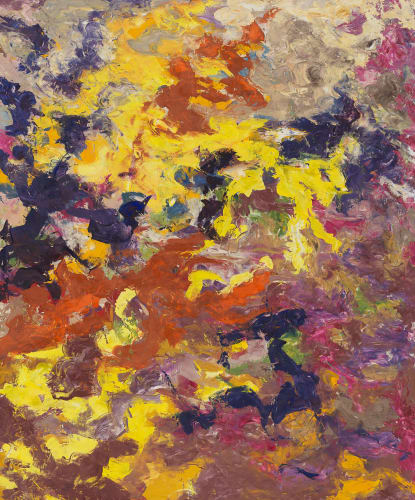 Jon Schueler Untitled, 1956 oil on canvas 60 x 50 in 152.4 x 127 cm o/c 56-35 Front: NS or DF Back: S&D