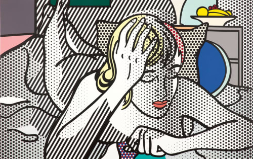 Roy Lichtenstein, Thinking Nude, from Nude Series, 1994