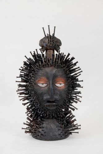 Nazarite, 2020. Earthenware and mixed media.