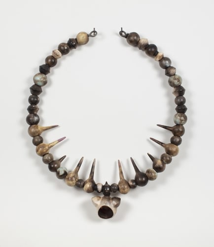 Gold Bird #6, 2022. Earthenware and mixed media.