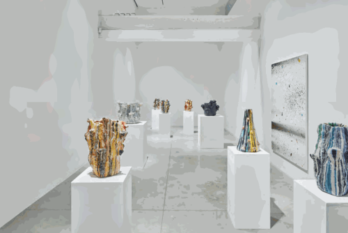 Thomas Fougeirol | Tony Marsh (installation view) (2021). Image courtesy of the artists and albertz benda. Photo: Timothy Doyon.