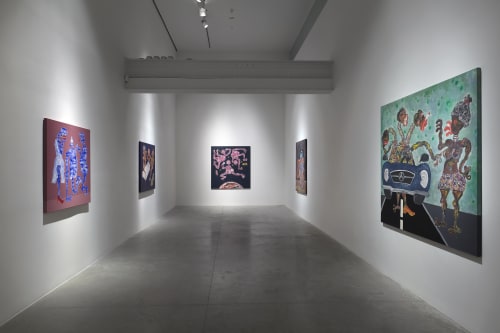 Famakan Magassa: Soifs, Installation view, albertz benda, New York. January 27, 2022 – February 26, 2022. Courtesy of the artist and albertz benda, New York. Photo: Thomas Mueller