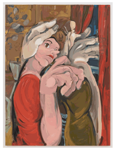 Cristina BanBan, La pena de Pilar, 2020. Oil on canvas. Courtesy the artist and 1969 Gallery.