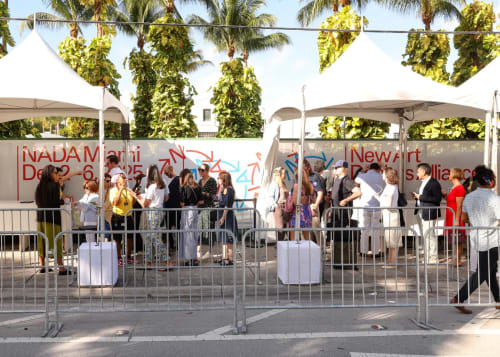 NADA and Untitled Art kicked off on Tuesday, December 2