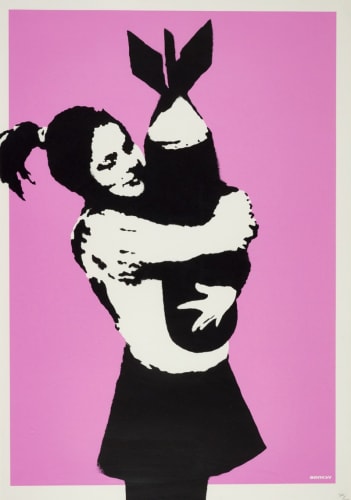 Bomb Hugger Banksy
