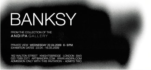 Banksy Exhibition Cover