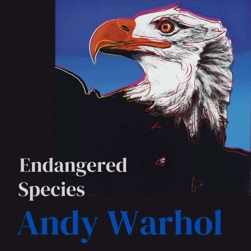 Andy Warhol Endangered Species exhibition cover