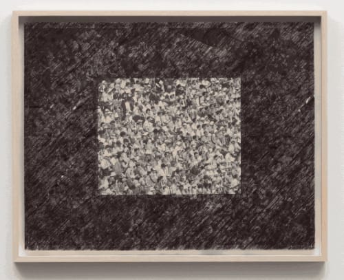 CHOI Byungso, Untitled, 2019, Paper, ballpoint pen, pencil, Dimensions variable, 160 x 480 x 1 cm, 4 pieces