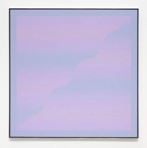 Julian Stanczak, 'Mystic', Acrylic on canvas, 1976. ©Julian Stanczak