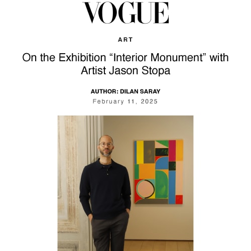 Jason Stopa in VOGUE