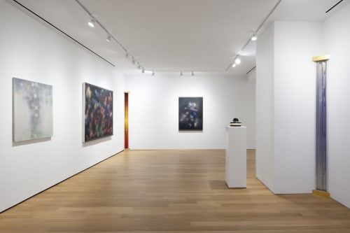 Installation view of Observatory: Artists Looking at Space, Luxembourg + Co., New York. Photo: Alexa Hoyer