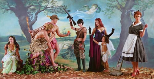 Eleanor Antin, Judgement of Paris (after Rubens), 2007, from "Helen's Odyssey" © Eleanor Antin. Courtesy the artist and Ronald Feldman Gallery, New York. All images courtesy The British Museum.