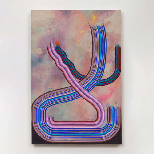 Dani Tull, Heavy vase with peonies, 2021, (photo by Robert Wedemeyer)