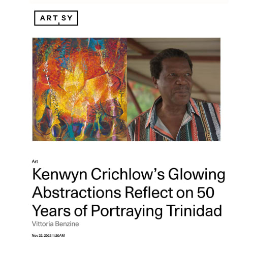 Artsy reviews Kenwyn Crichlow
