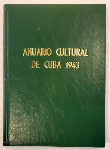 Anuario Cultural de Cuba, 1943, CUB-008